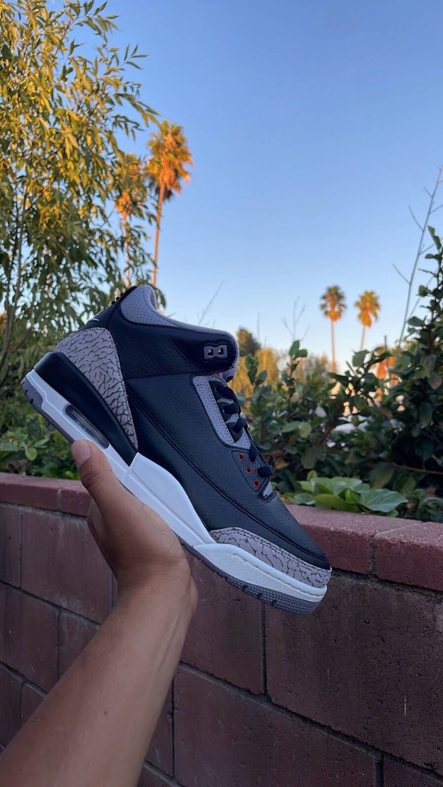 Size 10 Air Jordan Retro OG 2024 Black Cement Niagamas