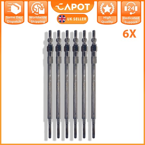 For Jeep Commander Grand Cherokee III Chrysler 300C 3.0 CRD6X Heater Glow Plugs - Picture 3 of 4