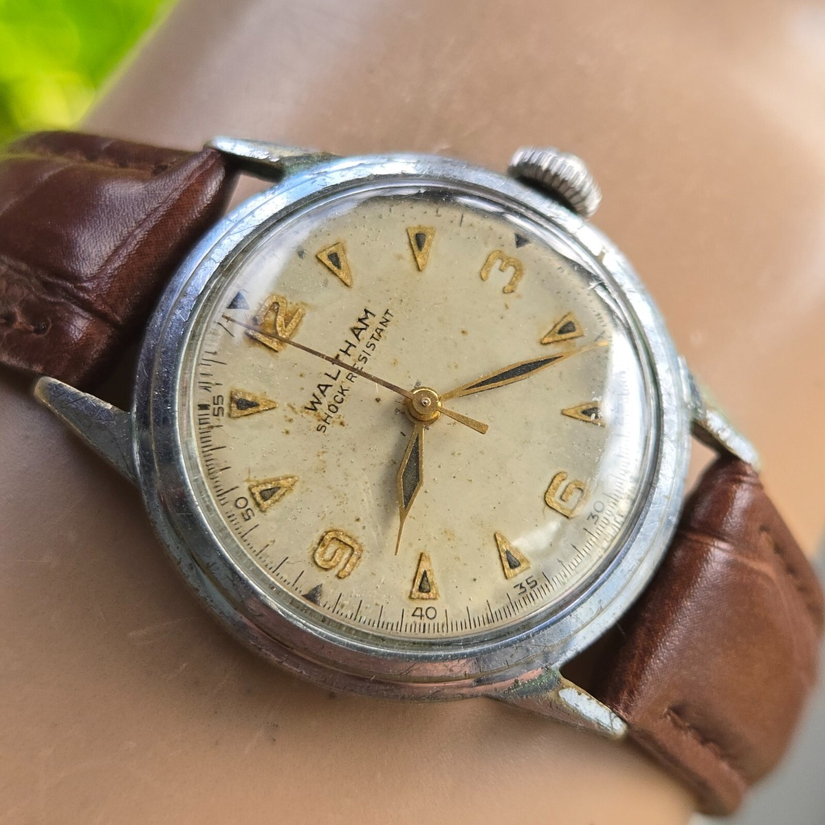 Vintage WALTHAM men's manual winding watch cal.1177 17Jewels swiss