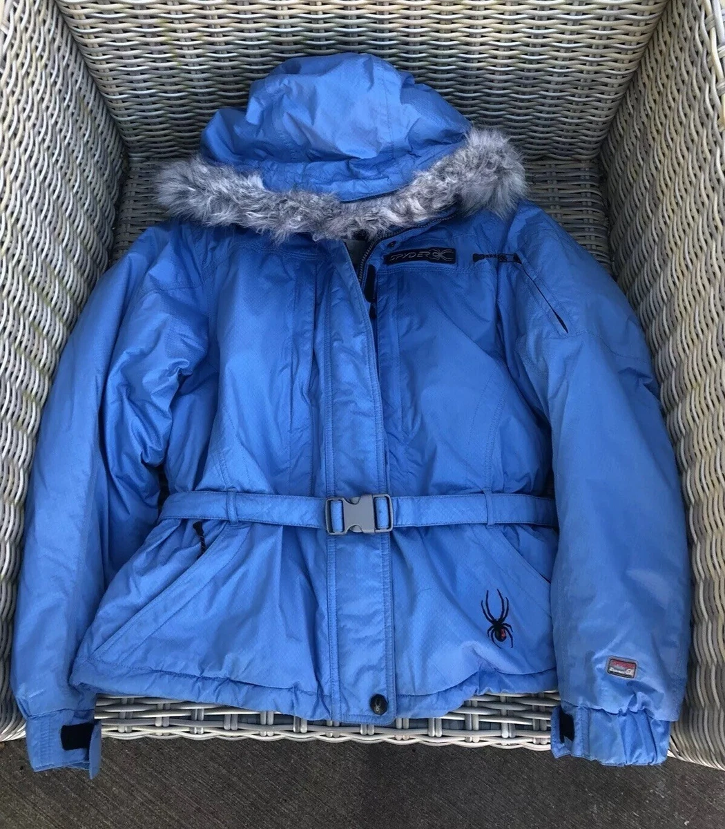 Blue ladies hotsell ski jacket
