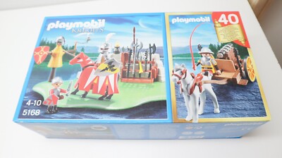 Figurine Playmobil Chevalier - Provenant Du Set 3666, Occasion