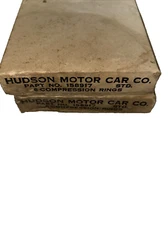 HUSTON MOTOR CAR CO. PART NO. 178917 std. COMPRESSION RINGS LOT OF 12