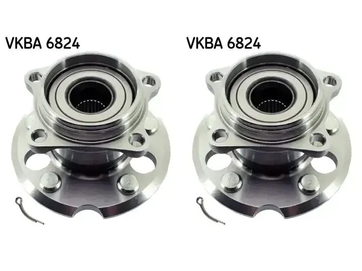 2 x Cuscinetto ruota SKF per TOYOTA RAV 4 II