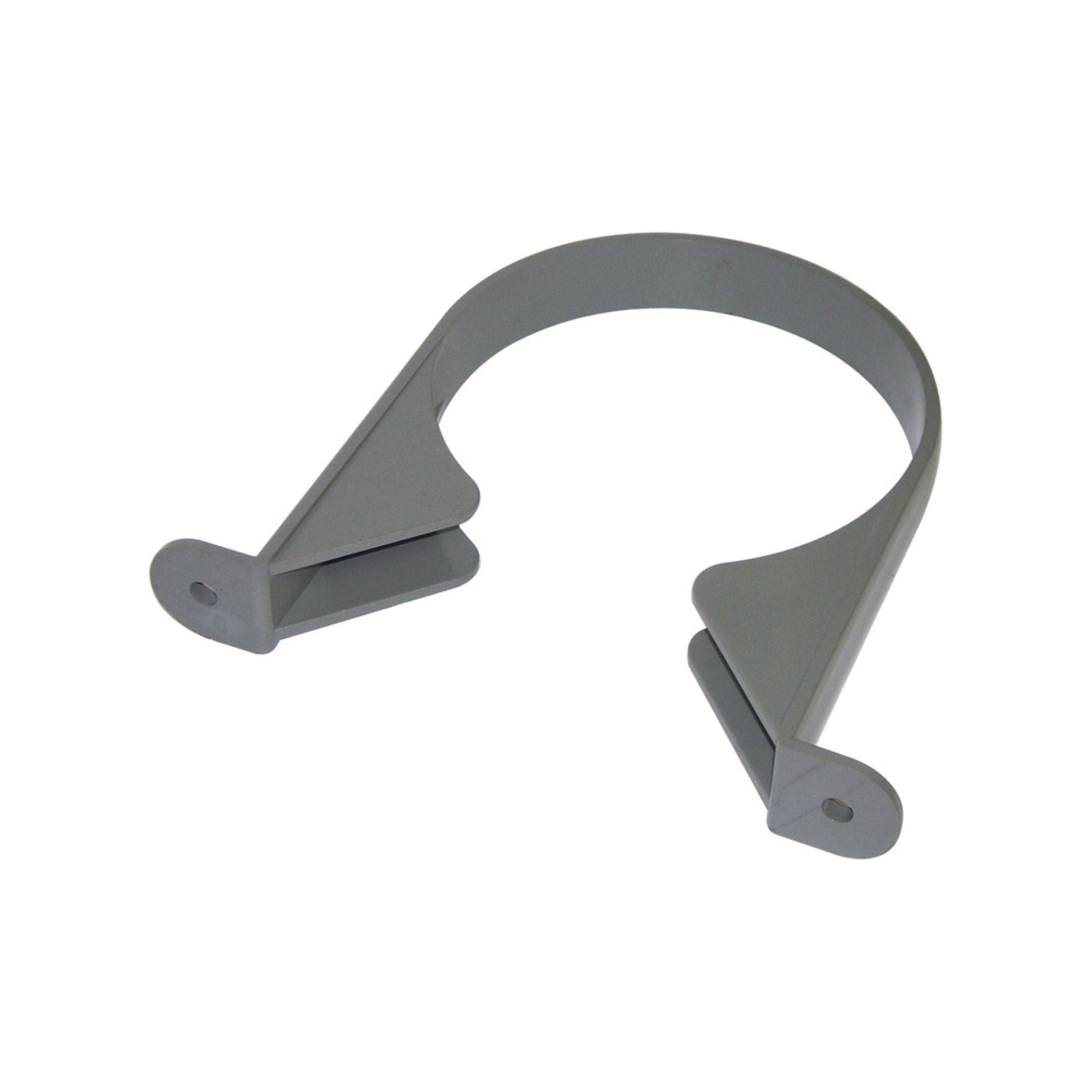 FloPlast 110mm Soil Pipe Clip Grey (Pack of 10)