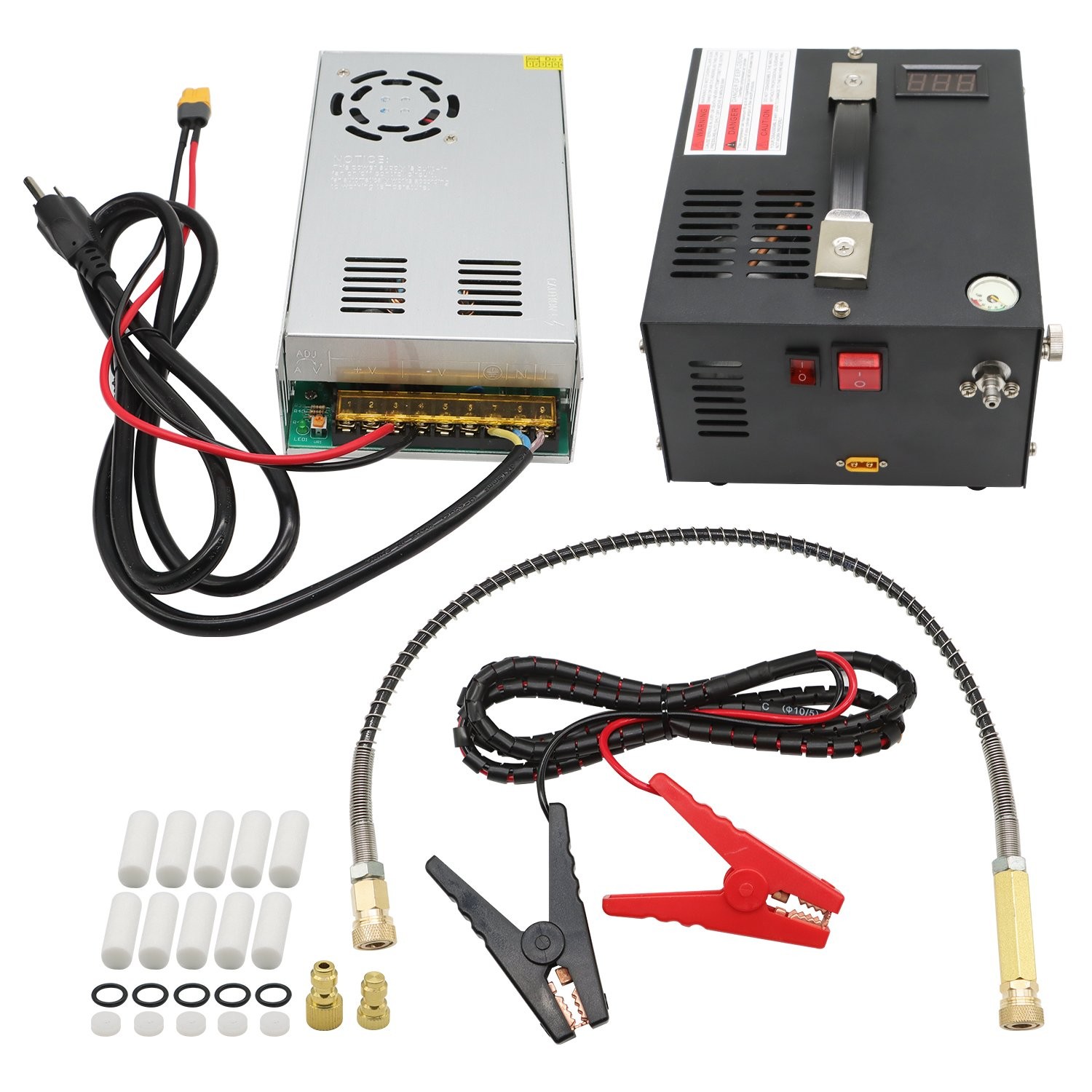 W/built-in Fan 4500psi/30mpa Portable Manual-stop