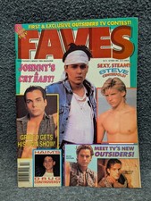 VINTAGE FAVES Magazine October 1989 Brian Patrick Steve Burton Hollywood teens