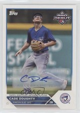 2023 Topps Pro Debut Auto Cade Doughty #PD-11 Auto 05nw