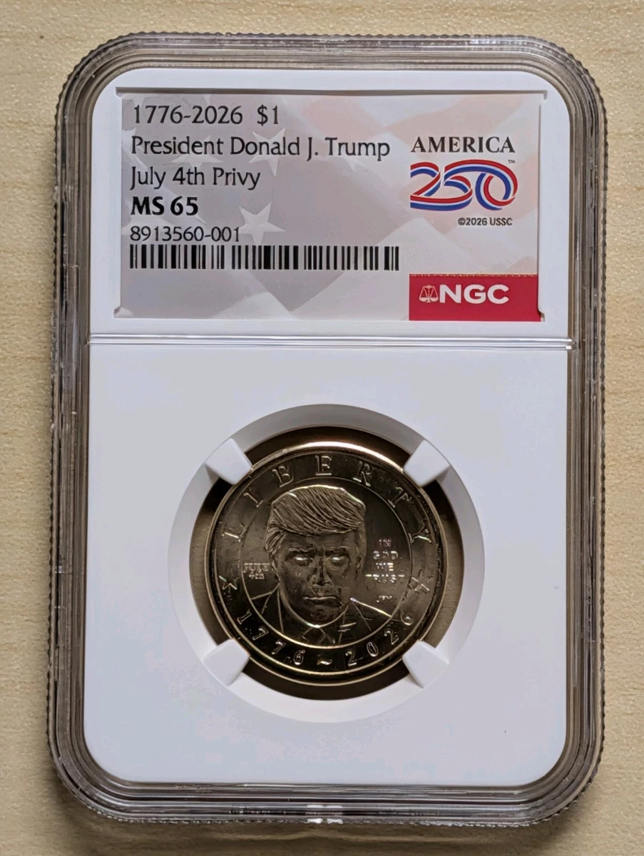 25+ NGC Certified Presidential Dollar Coins (2007-Now) for sale