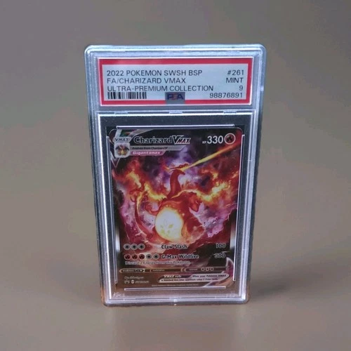 Pokémon Charizard VMAX SWSH261 SWSH Promo Holo PSA 9 Ultra-Premium 2022