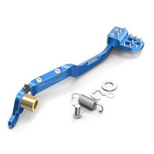 ATV Brake Foot Pedal Lever, 10mm Adjustable Length Aluminum Extended Blue