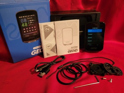 GEOID CC700 2.8'' color screen bike motorcycle wireless computer with route nav
