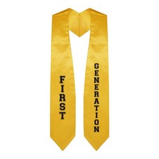 First Generation Stole With Classic Tips Unisex Adult 62in Long Sash Honor