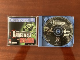 Dreamcast Tom Clancy's Rainbow Six Shooter Video Game + Hidden and Dangerous 