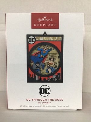 DC THROUGH THE AGES ~ DC COMICS ~ Superman ~ 2025 Hallmark Keepsake Ornament