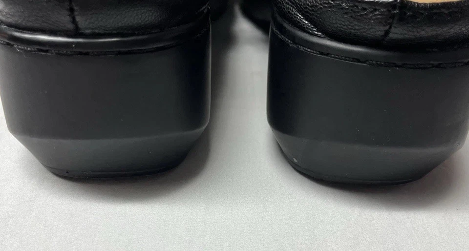 Zueco zapatos easy spirit 7,5 ancho cuero negro Foto 4 de 4