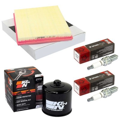 Service Zündkerzen Ölfilter Luftfilter Set für Ducati Monster 620 ZDM 2002-2006
