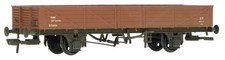 38-752A Bachmann OO Gauge BR 22T Tube Wagon BR Bauxite, Weathered (Pre-Owned)