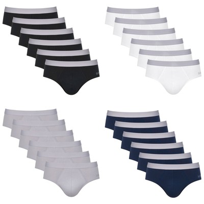 Sloggi Herren Slips 6er Pack - Brief GO ABC 2.0, Unterhosen, Baumwolle
