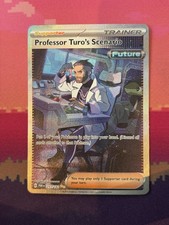 Pokemon Card Professor Turo's Scenario Paradox Rift SIR Rare 257/182 Near Mint