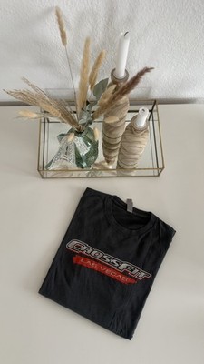 REEBOK CROSSFIT T-SHIRT HYROX FITNESS GYM SPORT NY OUTDOOR RUNNING LAS VEGAS S