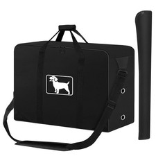 Dog Playpen Storage Bag, Fits 32" H 8 Panels and 9 Stakes,Dog Fence Travel Ba...