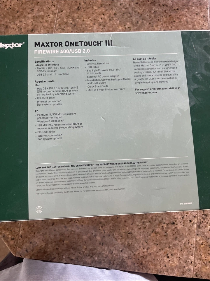 Seagate OneTouch III 500GB External 7200RPM (T01G500) HDD - Image 3 of 4