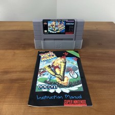 Dennis The Menace SNES Game w/Manual And Clear Case On Bottom