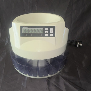 Safescan 1250 GBP Automatic Coin Counter & Sorter Electric w/ Manual Power Lead