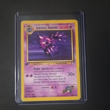 Sabrina's Haunter [1st Edition] #55 Prices | Pokemon Gym Challenge