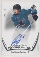 2021-22 SP Authentic Auto Future Watch 348/999 Ryan Merkley #169 Auto 0rj9