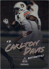 2018 Panini Luminance #113 Carlton Davis RC - FB