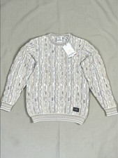 🇮🇹 Neuer Carlo Colucci Strickpullover Vintage Sweater Designer Trui Knitwear