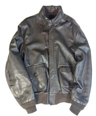Rare Vintage Protech Type A-2 USAF Leather Flyers Jacket M/S