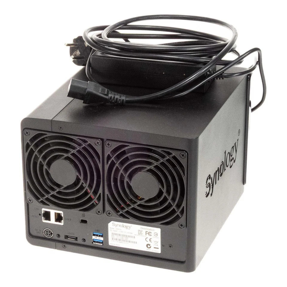 Nas Synology Ds415+ Nas 0GB Intel Aton 2.4Ghz 2GB DDR3 - Image 2 of 2