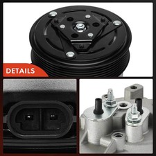 1x Klimakompressor CVC Ø123 für Renault Clio III BR0/1 CR0/1 Grand 2006-2014 2.0