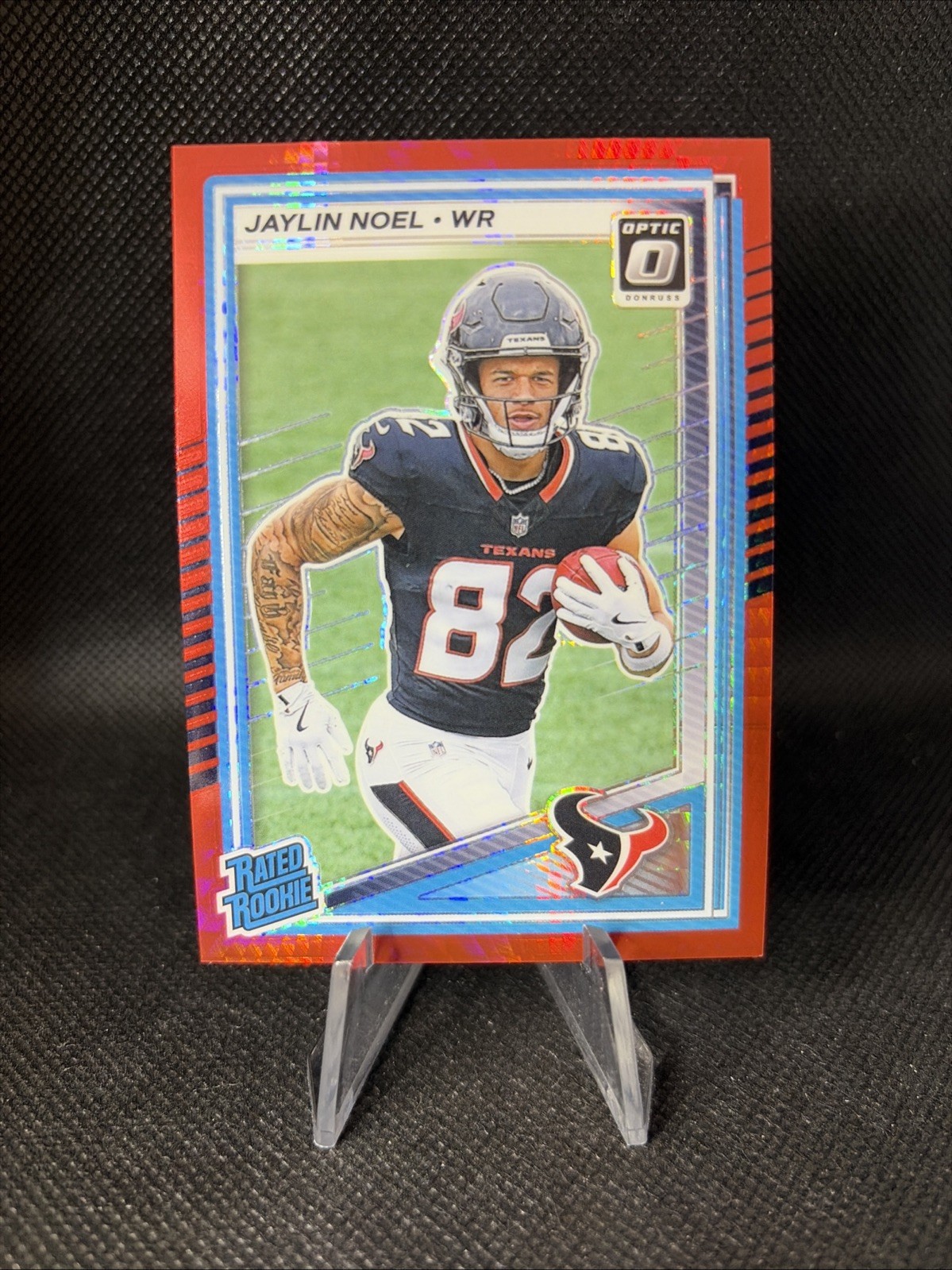 Jaylin Noel 2025 Panini Optic #241 Red Hyper Rc SSP