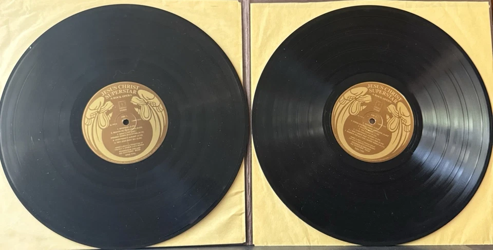 Jesus Christ Superstar Record Double LP Vinyl Album 1970 LP Rock Opera - Image 4 of 4