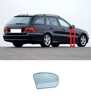 Glace de rétroviseur Mercedes CLASSE E