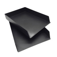 Amazon Basics Organizer BüRobedarf Kunststoff Organizer Rechteckig Schwarz Aufbe