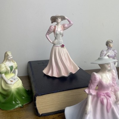 SELTENE Coalport-Figur ''Celebration Time'' Limitierte Ausgabe 9/95 Vintage 1990