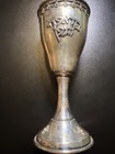 Vintage 925 Sterling Silver Kiddush Cup Judaica Jewish Wine Goblet 105g — photo 4