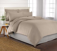 King Duvet Cover by , 3 Piece Set, Genuine 100 Organic Viscose Derived from ...