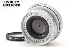  Near MINT Leica Leitz Elmar M 5cm 50mm f/2.8 Collapsible Lens w/cap From JAPAN