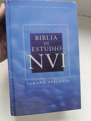 NVI Biblia de Estudio - HB -Red Letter - Excellent No Marks 