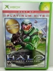 Halo: Combat Evolved (Microsoft Xbox, 2001) Complete w/ Manual Tested Working