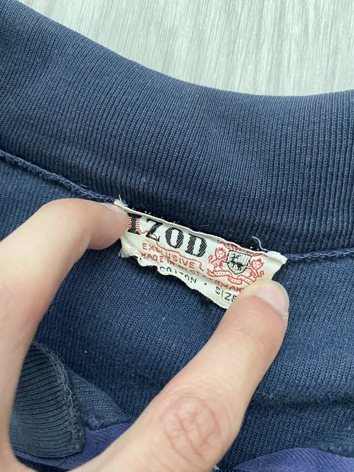 Sudadera True Vintage Años 60/70 Brigham Young University BYU Terciopelo Cuarto Cremallera Foto 4 de 4