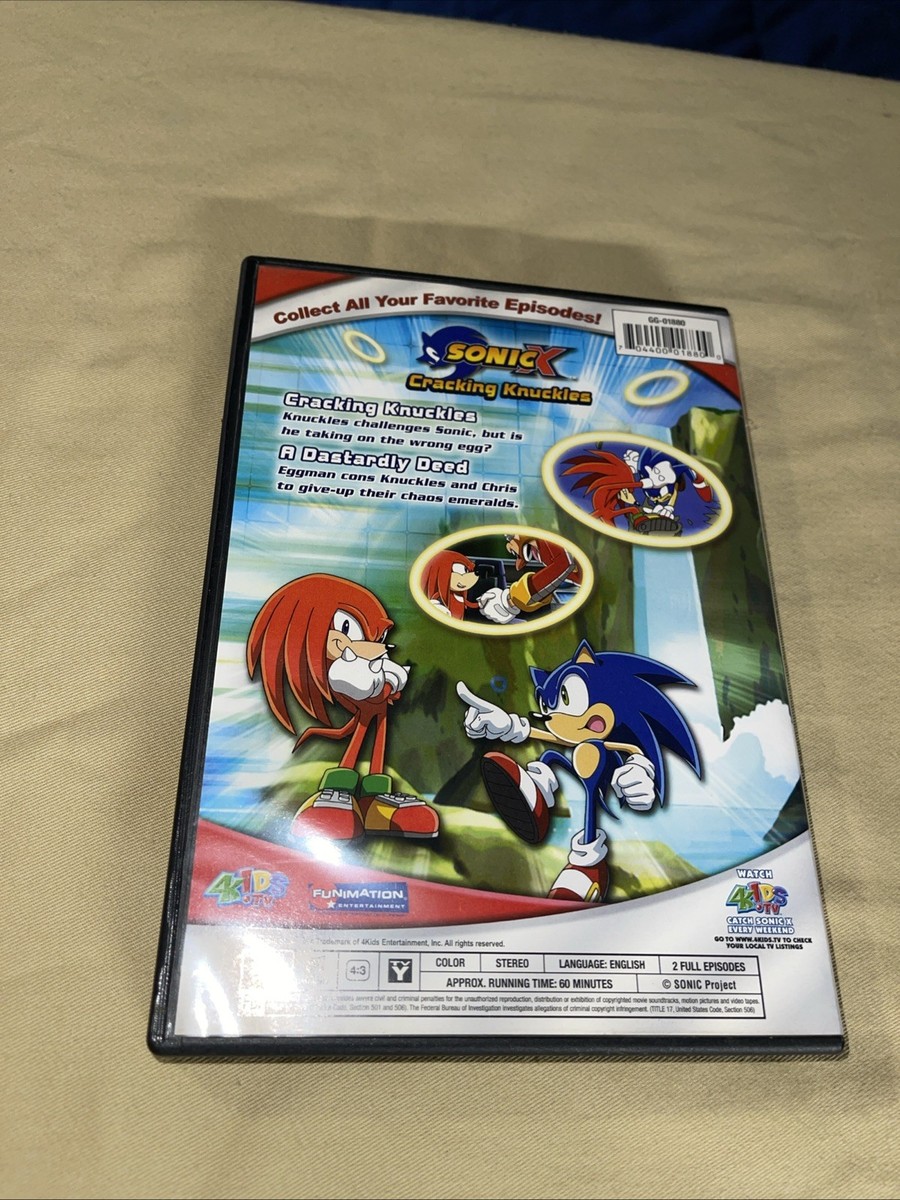 4kids tv DVD Double Shot Sonicx Cracking Knuckles | eBay