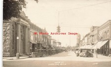 MI, Chelsea, Michigan, RPPC, Main Street, Business Section, 1930 PM, Photo L471