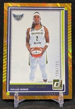 2025 Donruss WNBA Orange Lava Myisha Hines-Allen #65 /199