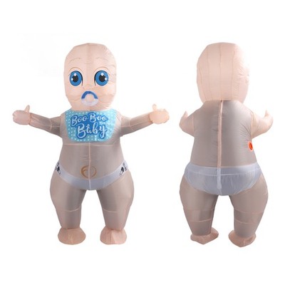 Inflatable Baby Costume Funny Innovative Lightweight Baby Blow Up Adult Costume